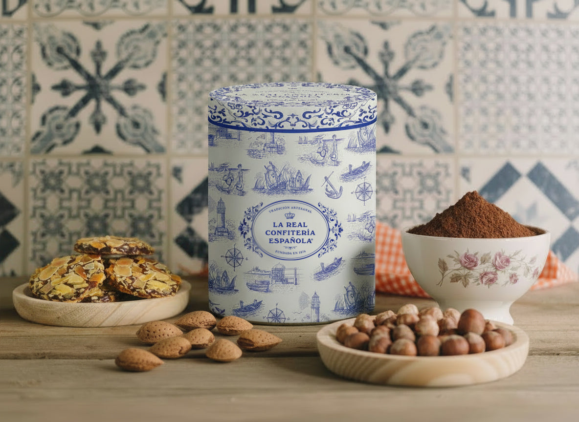 Lata Marina. Merceditas aux amandes.